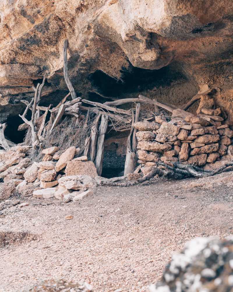 Case dei pastori a Cala Goloritzé