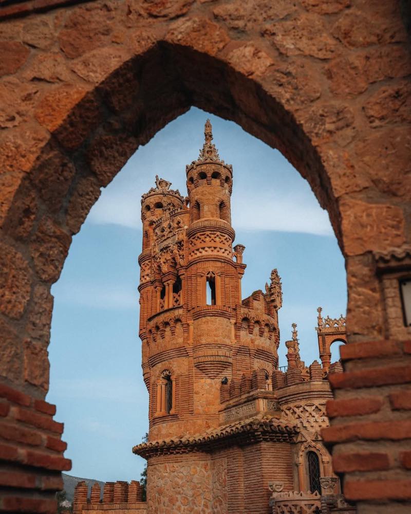 Castello di Colomares in Andalusia