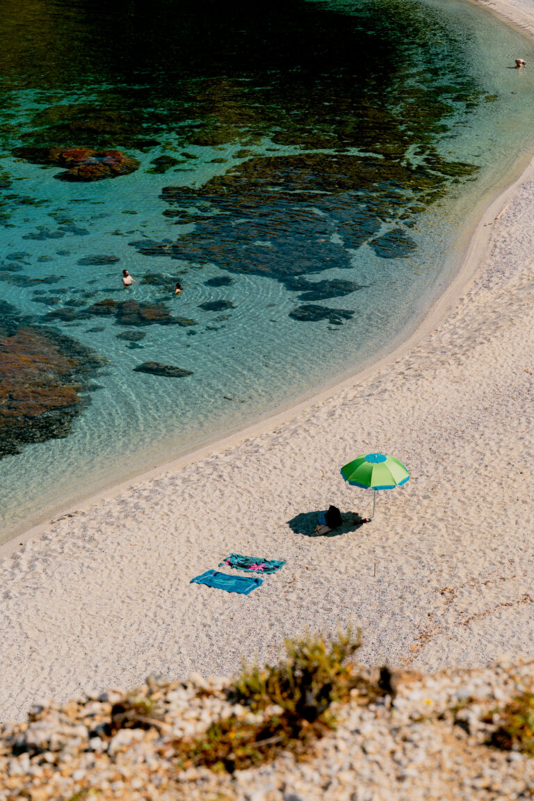 Spiaggia di Rena Majore vicino a Sassari